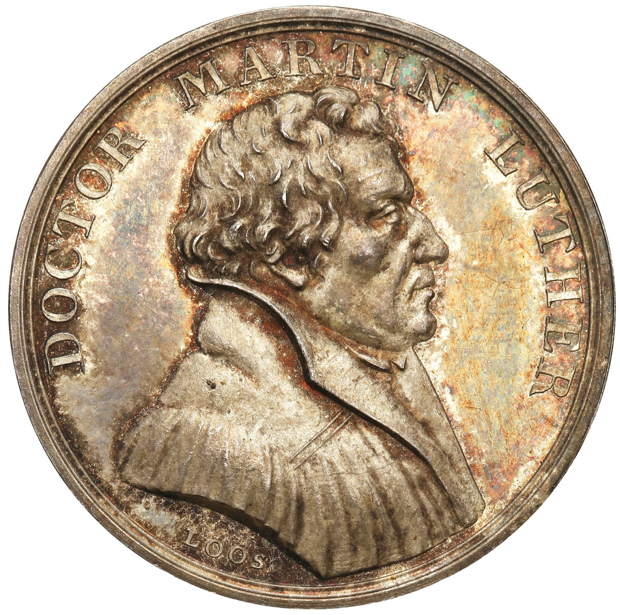 Niemcy, Martin Luther. Medal 1817, srebro